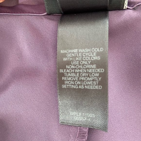 Bisou Bisou Women’s Slip Dress Nightgown Purple Embroidered Lace Sz M floral - Picture 7 of 7